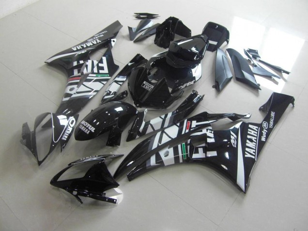 Preto Fiat Carenagem Yamaha R6 2006-2007 Preto Fiat Carenagem Yamaha R6 2006-2007