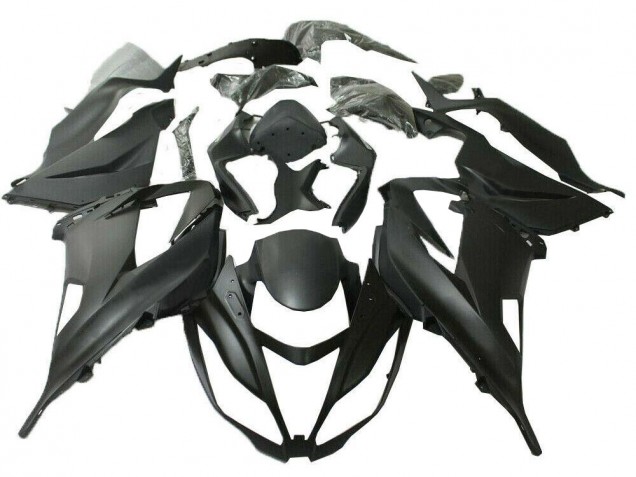 Preto Fosco Abs Plástico Kawasaki ZX6R 2019-2023 Preto Fosco Abs Plástico Kawasaki ZX6R 2019-2023