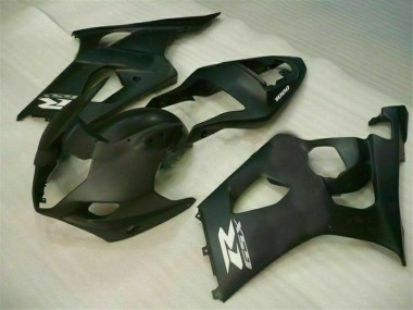 Preto Fosco Abs Plástico Suzuki GSXR 1000 K3 2003-2004
