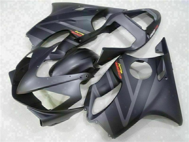 Preto Fosco Abs Plásticos Honda CBR 600 F4i 2001-2003