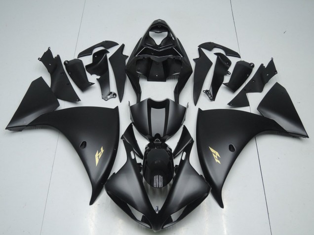 Preto Fosco Adesivo Carenagem Yamaha R1 2012-2014 Preto Fosco Adesivo Carenagem Yamaha R1 2012-2014