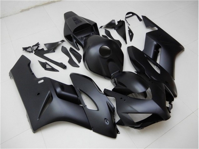 Preto Fosco Carenagem Honda CBR 1000RR 2004-2005 Preto Fosco Carenagem Honda CBR 1000RR 2004-2005