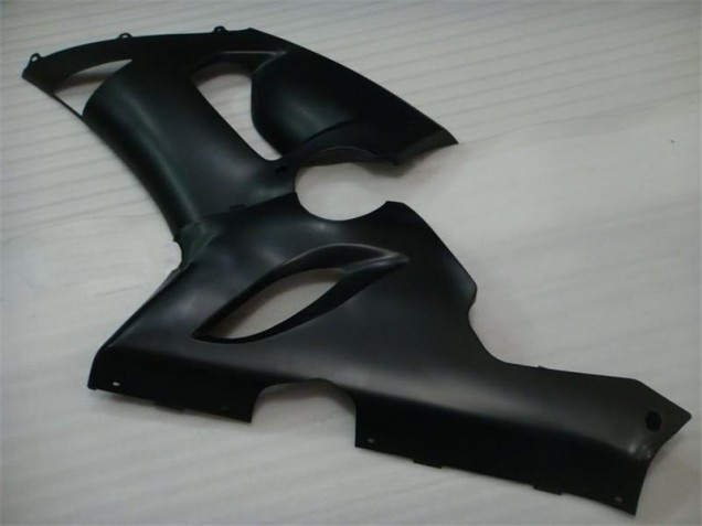 Preto Fosco Carenagem Kawasaki ZX6R 2005-2006 Preto Fosco Carenagem Kawasaki ZX6R 2005-2006