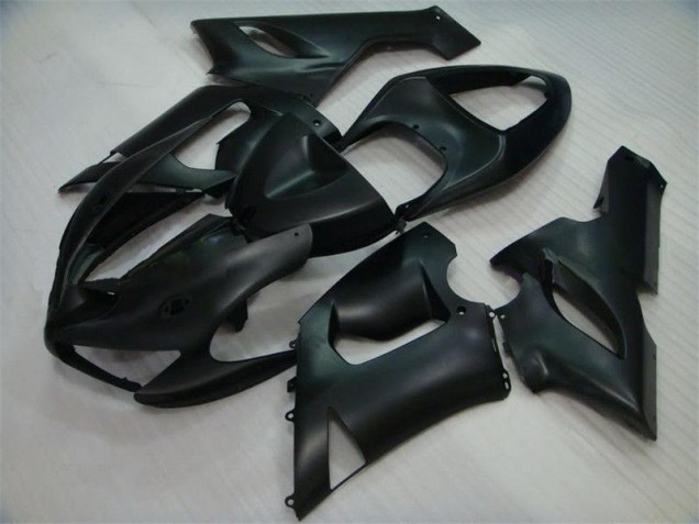 Preto Fosco Carenagem Kawasaki ZX6R 2005-2006 Preto Fosco Carenagem Kawasaki ZX6R 2005-2006