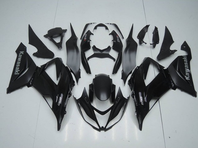 Preto Fosco Carenagem & Plástico Kawasaki ZX6R 2013-2018 Preto Fosco Carenagem & Plástico Kawasaki ZX6R 2013-2018