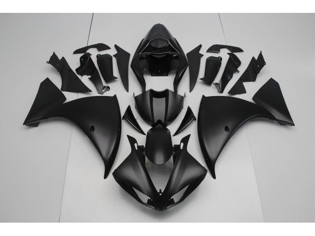 Preto Fosco Carenagem & Plástico Yamaha R1 2009-2011 Preto Fosco Carenagem & Plástico Yamaha R1 2009-2011