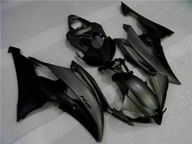 Preto Fosco Carenagem & Plástico Yamaha R6 2008-2016 Preto Fosco Carenagem & Plástico Yamaha R6 2008-2016