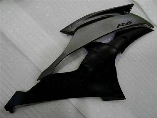 Preto Fosco Carenagem & Plástico Yamaha R6 2008-2016 Preto Fosco Carenagem & Plástico Yamaha R6 2008-2016