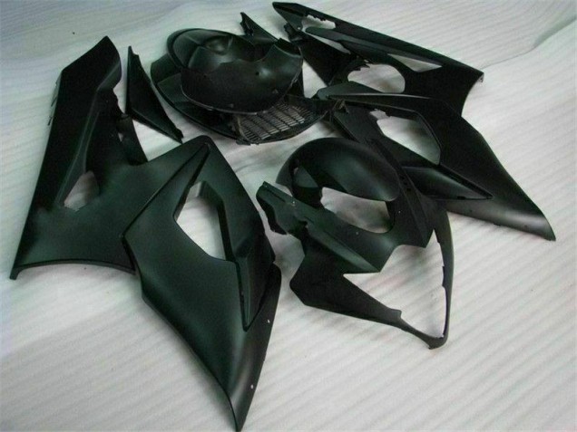 Preto Fosco Carenagem Suzuki GSXR 1000 K5 2005-2006 Preto Fosco Carenagem Suzuki GSXR 1000 K5 2005-2006