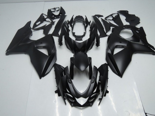 Preto Fosco Carenagem Suzuki GSXR 1000 K9 2009-2016 Preto Fosco Carenagem Suzuki GSXR 1000 K9 2009-2016