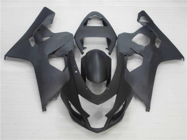 Preto Fosco Carenagem Suzuki GSXR 600 / 750 K4 2004-2005 Preto Fosco Carenagem Suzuki GSXR 600 / 750 K4 2004-2005