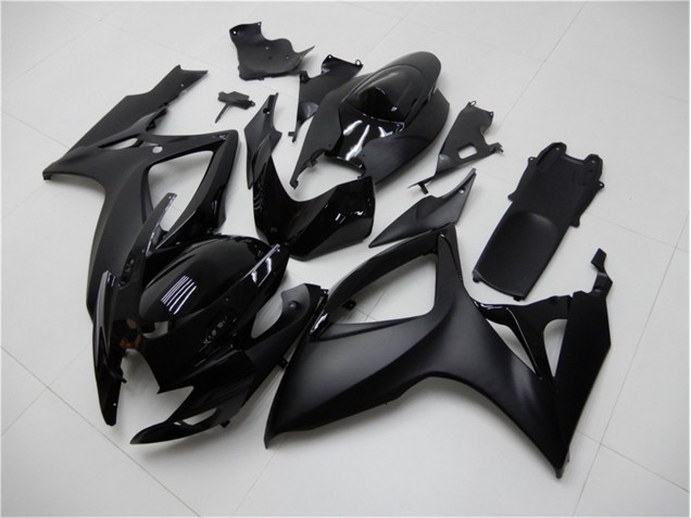 Preto Fosco Carenagem Suzuki GSXR 600 / 750 K6 2006-2007 Preto Fosco Carenagem Suzuki GSXR 600 / 750 K6 2006-2007