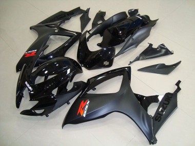 Preto Fosco Carenagem Suzuki GSXR 750 K6 2006-2007