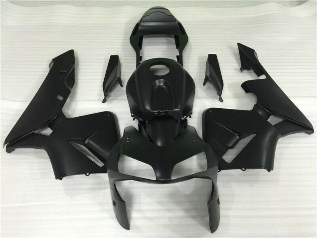 Preto Fosco Carroçaria Honda CBR 600RR 2003-2004 Preto Fosco Carroçaria Honda CBR 600RR 2003-2004