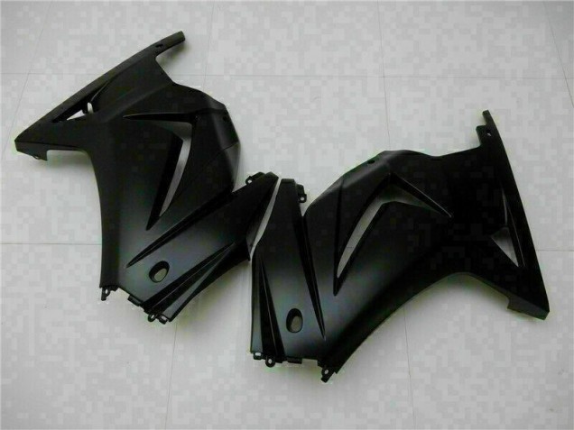 Preto Fosco Carroçaria Kawasaki EX250 2008-2012 Preto Fosco Carroçaria Kawasaki EX250 2008-2012