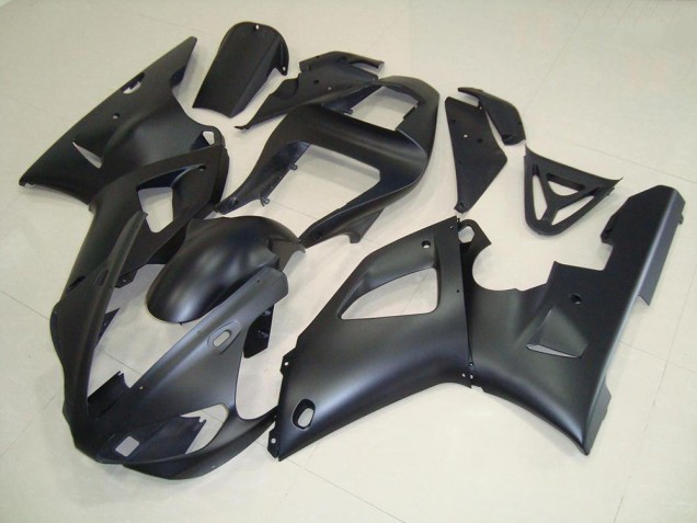 Preto Fosco Carroçaria Yamaha R1 2000-2001 Preto Fosco Carroçaria Yamaha R1 2000-2001