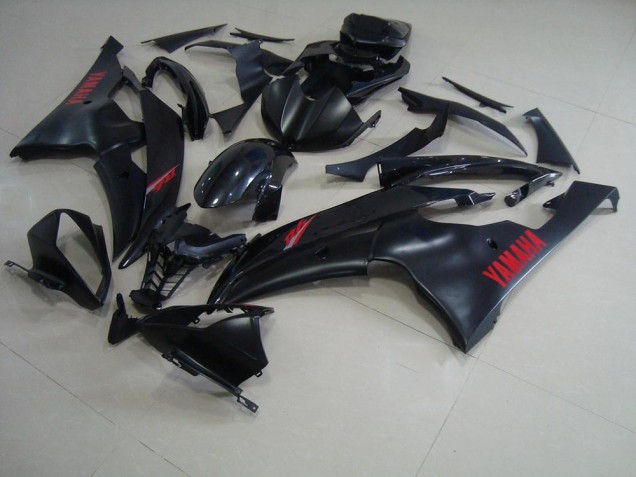 Preto Fosco Carroçaria Yamaha R6 2008-2016 Preto Fosco Carroçaria Yamaha R6 2008-2016