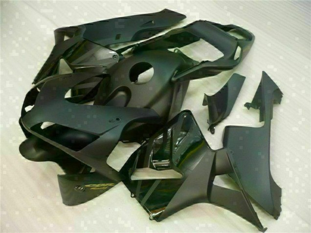 Preto Fosco Kit Carenagem Honda CBR 600RR 2003-2004 Preto Fosco Kit Carenagem Honda CBR 600RR 2003-2004