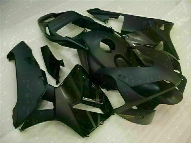 Preto Fosco Kit Carenagem Honda CBR 600RR 2003-2004 Preto Fosco Kit Carenagem Honda CBR 600RR 2003-2004