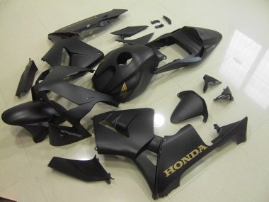 Preto Fosco Ouro Carenagem Honda CBR 600RR 2003-2004