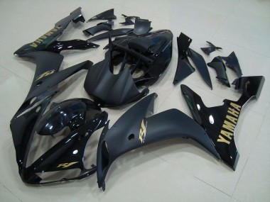 Preto Fosco Ouro Carenagem Yamaha R1 2004-2006