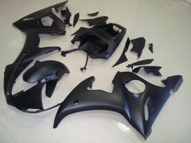 Preto Fosco Plástico Yamaha R6 2003-2005