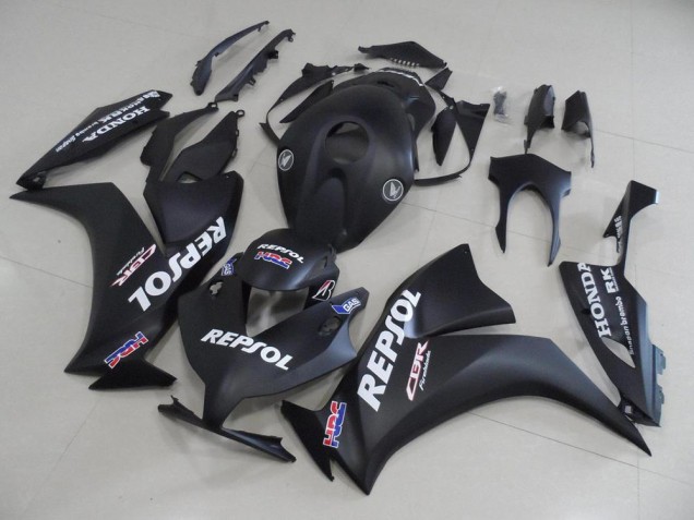 Preto Fosco Repsol Abs Kits Carenagem Honda CBR 1000RR 2012-2016 Preto Fosco Repsol Abs Kits Carenagem Honda CBR 1000RR 2012-2016