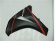 Preto Fosco Vermelho Carenagem Honda CBR 1000RR 2008-2011 Preto Fosco Vermelho Carenagem Honda CBR 1000RR 2008-2011