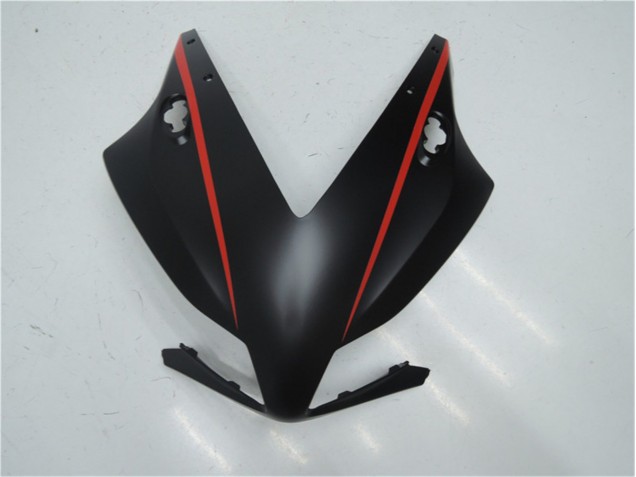 Preto Fosco Vermelho Carenagem Honda CBR 1000RR 2012-2016 Preto Fosco Vermelho Carenagem Honda CBR 1000RR 2012-2016