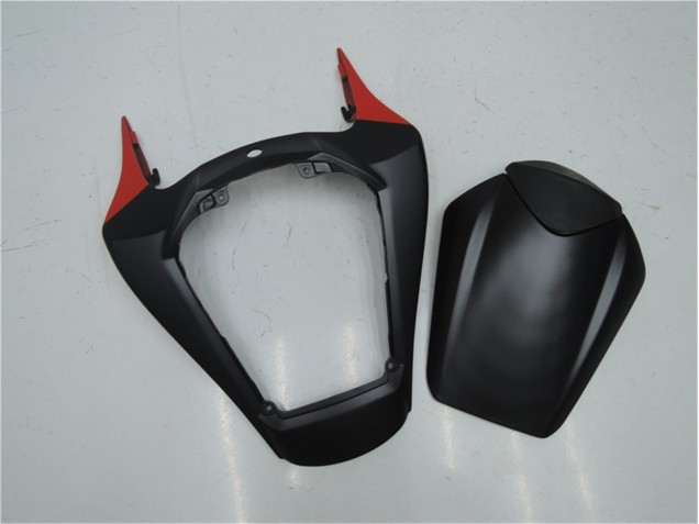 Preto Fosco Vermelho Carenagem Honda CBR 1000RR 2012-2016 Preto Fosco Vermelho Carenagem Honda CBR 1000RR 2012-2016