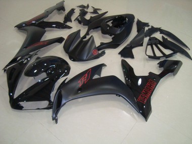 Preto Fosco Vermelho Carenagem Yamaha R1 2004-2006