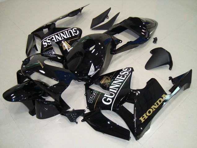 Preto Gunness Carenagem Honda CBR 600RR 2005-2006 Preto Gunness Carenagem Honda CBR 600RR 2005-2006