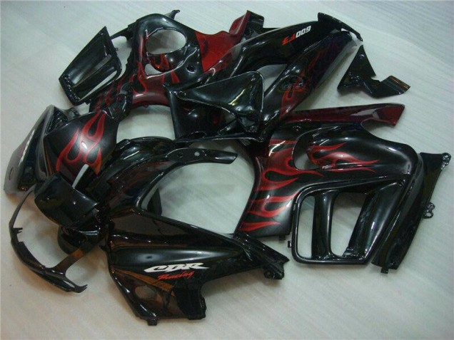 Preto Injeção Kits Carenagem Honda CBR 600 F3 1995-1998 Preto Injeção Kits Carenagem Honda CBR 600 F3 1995-1998