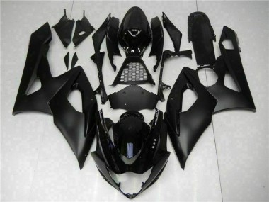 Preto Injeção Kits Carenagem Suzuki GSXR 1000 K5 2005-2006