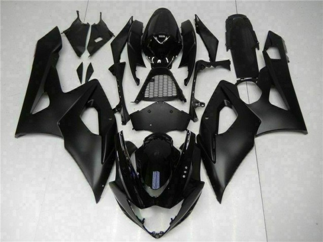Preto Injeção Kits Carenagem Suzuki GSXR 1000 K5 2005-2006 Preto Injeção Kits Carenagem Suzuki GSXR 1000 K5 2005-2006