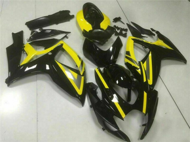 Preto Injeção Kits Carenagem Suzuki GSXR 600 / 750 K6 2006-2007 Preto Injeção Kits Carenagem Suzuki GSXR 600 / 750 K6 2006-2007