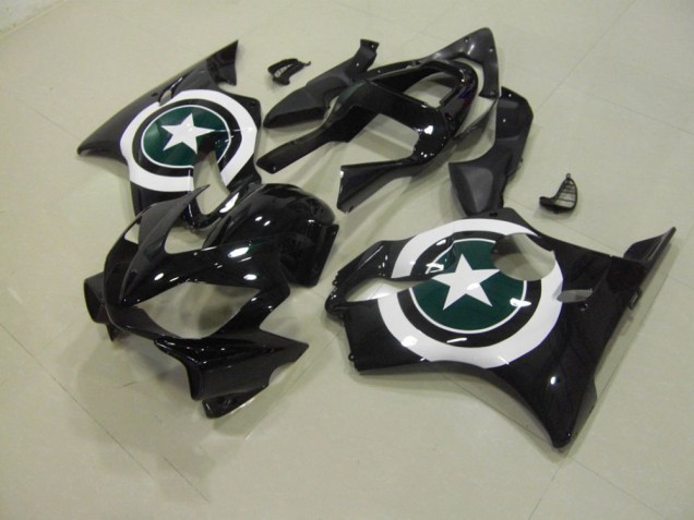 Preto Kit Carenagem Honda CBR 600 F4i 2001-2003 Preto Kit Carenagem Honda CBR 600 F4i 2001-2003