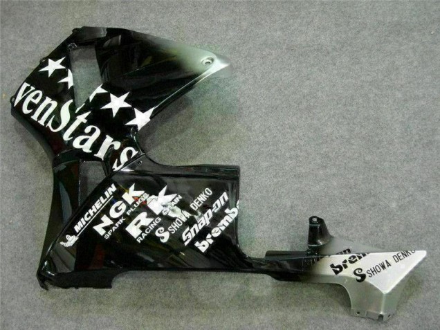 Preto Kit Carenagem Honda CBR 600RR 2005-2006 Preto Kit Carenagem Honda CBR 600RR 2005-2006
