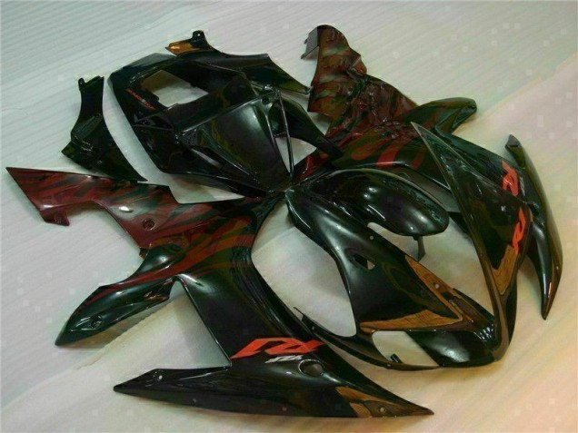 Preto Kit Carenagem Yamaha R1 2002-2003 Preto Kit Carenagem Yamaha R1 2002-2003