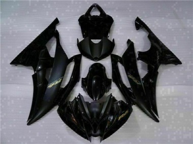 Preto Kit Carenagem Yamaha R6 2008-2016