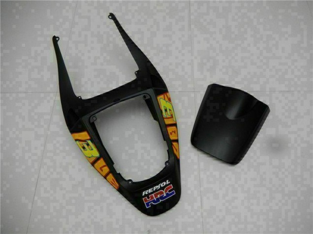 Preto Kit Completo Carenagem Honda CBR 600RR 2005-2006