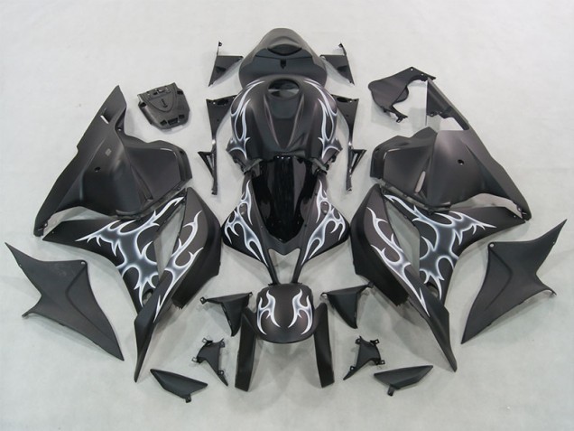 Preto Kit Completo Carenagem Honda CBR 600RR 2007-2008