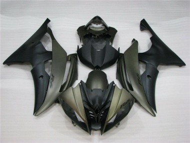 Preto Kit Completo Carenagem Yamaha R6 2008-2016