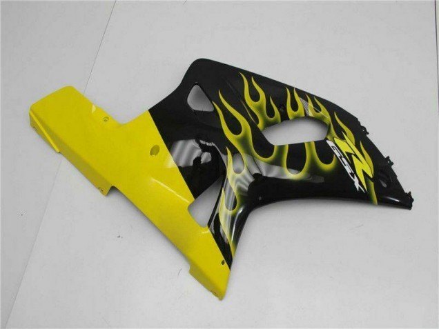 Preto Kits Carenagem Suzuki GSXR 600 / 750 K1 K2 K3 2001-2003 Preto Kits Carenagem Suzuki GSXR 600 / 750 K1 K2 K3 2001-2003