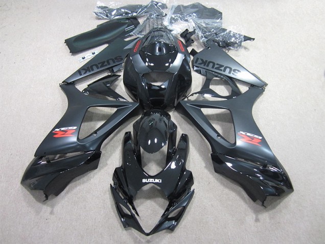 Preto Kits Completo Carenagem Suzuki GSXR 1000 K7 2007-2008 Preto Kits Completo Carenagem Suzuki GSXR 1000 K7 2007-2008