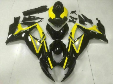 Preto Kits Completo Carenagem Suzuki GSXR 600 / 750 K6 2006-2007