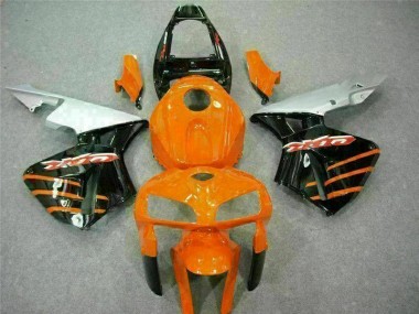 Preto Laranja Carenagem Honda CBR 600RR 2005-2006