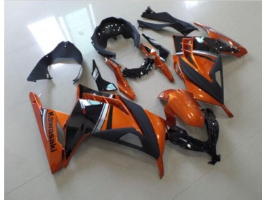 Preto Laranja Carenagem Kawasaki ZX 300R 2013-2016