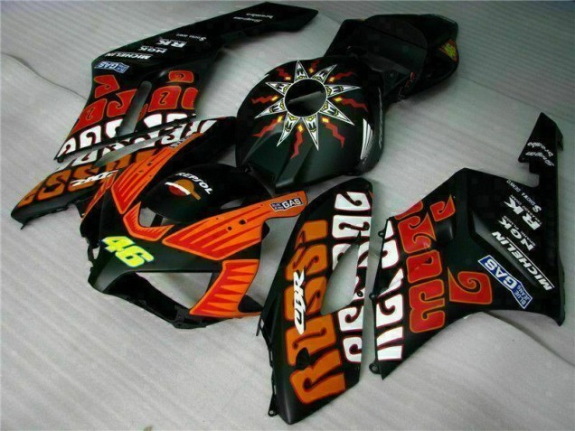 Preto Laranja Carenagem & Plástico Honda CBR 1000RR 2004-2005
