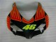 Preto Laranja Carenagem & Plástico Honda CBR 1000RR 2004-2005